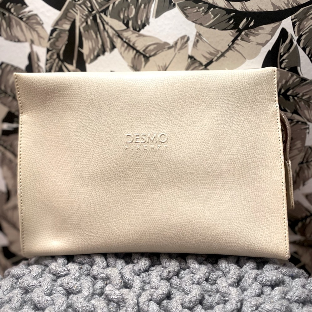 Desmo Firenze Cream Clutch